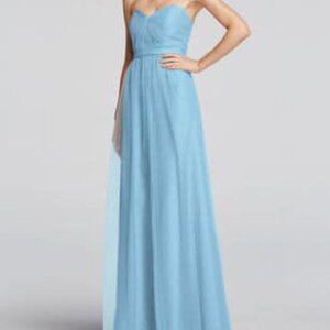 David's Bridal Strapless Dress